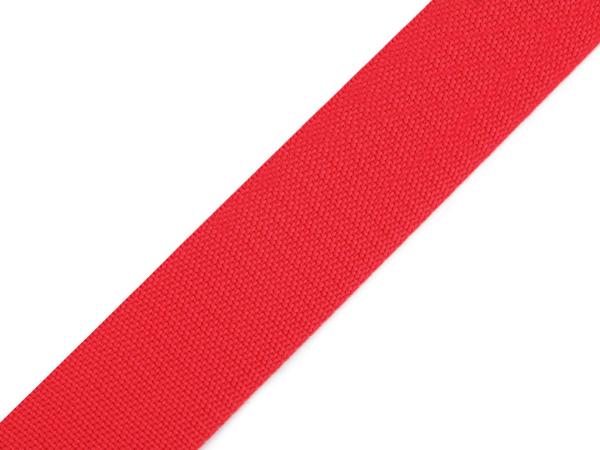 Gurtband Uni 30 mm Rot